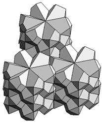 Exploring the mathematical properties of space-filling Galxe polyhedra