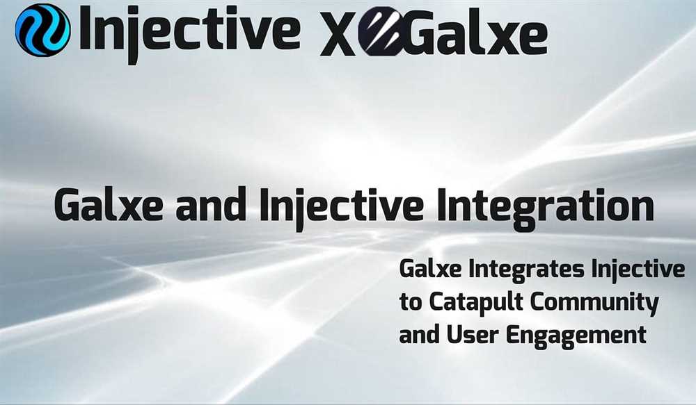 Benefits for Galxe and Injective