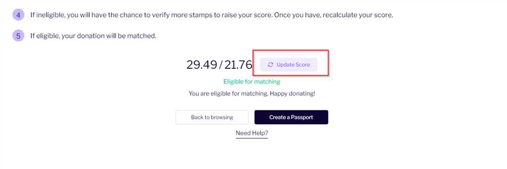 Ways to increase your Gitcoin Passport Score