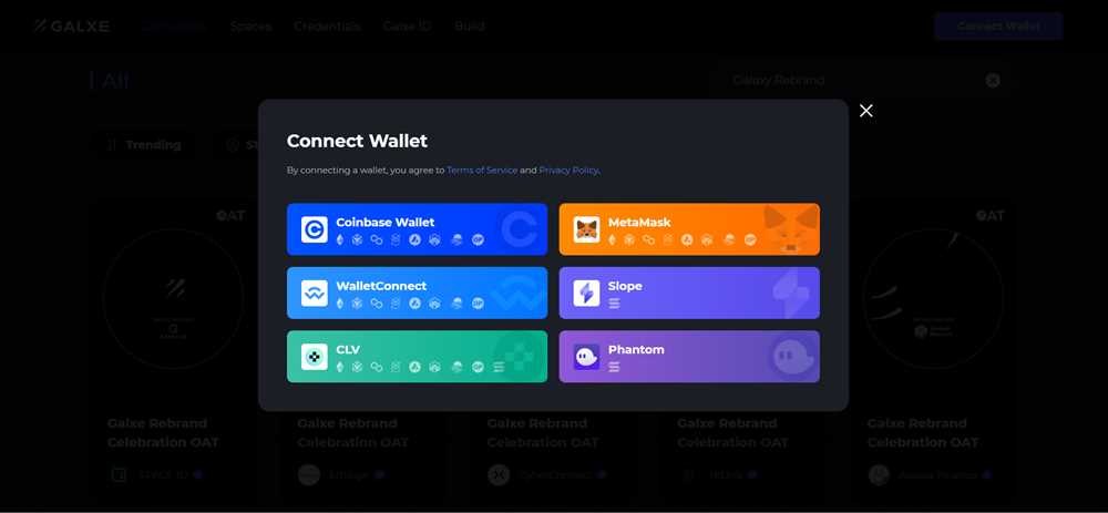 Step 4: Using Galxe Wallet App for Transactions
