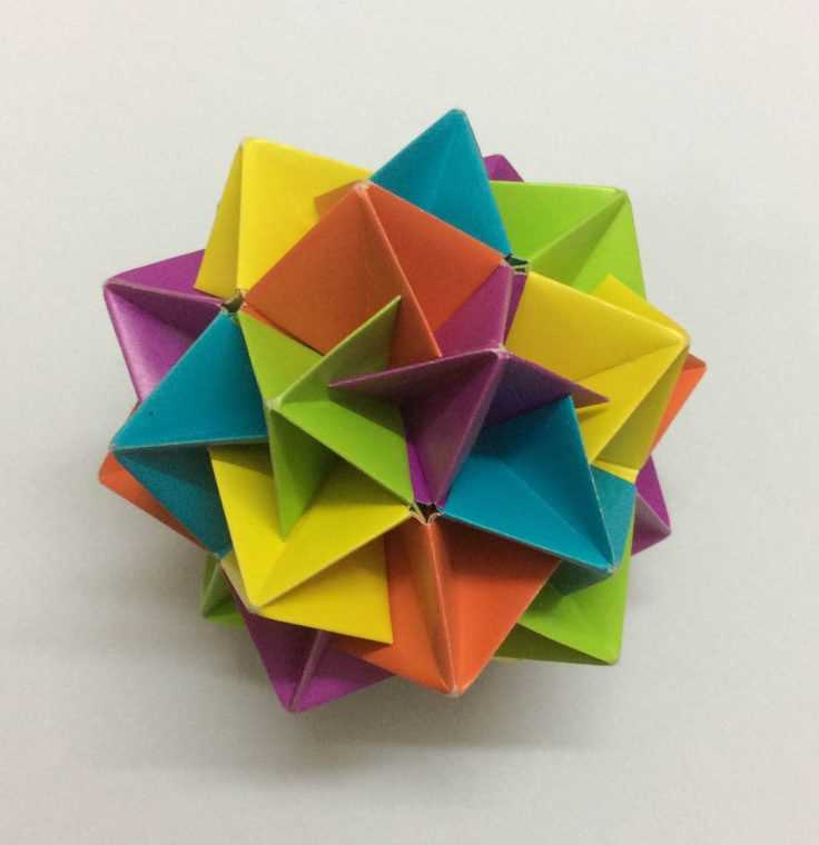 Galxe Polyhedra in Origami