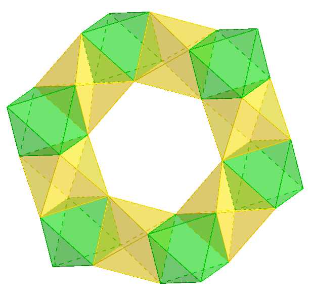 Symmetries of Galxe Polyhedra