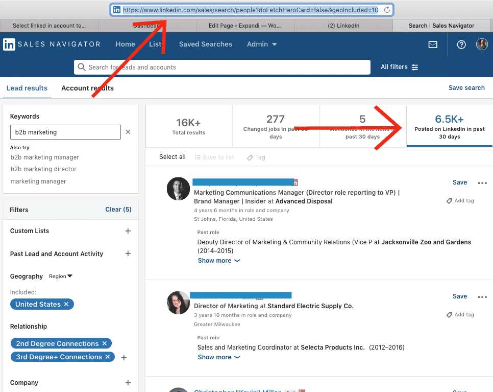 Using LinkedIn Sales Navigator Effectively